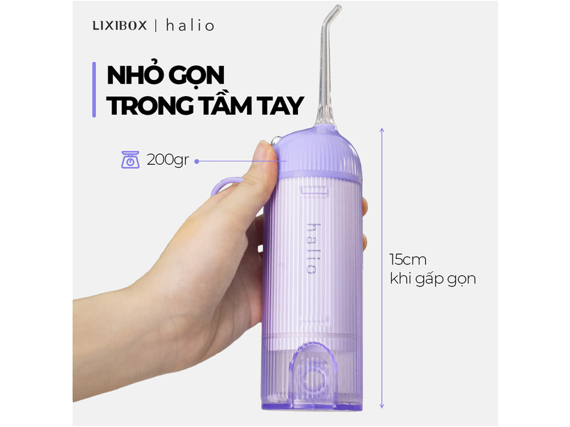 Máy tăm nước cầm tay Halio UltraClean Oral Irrigator