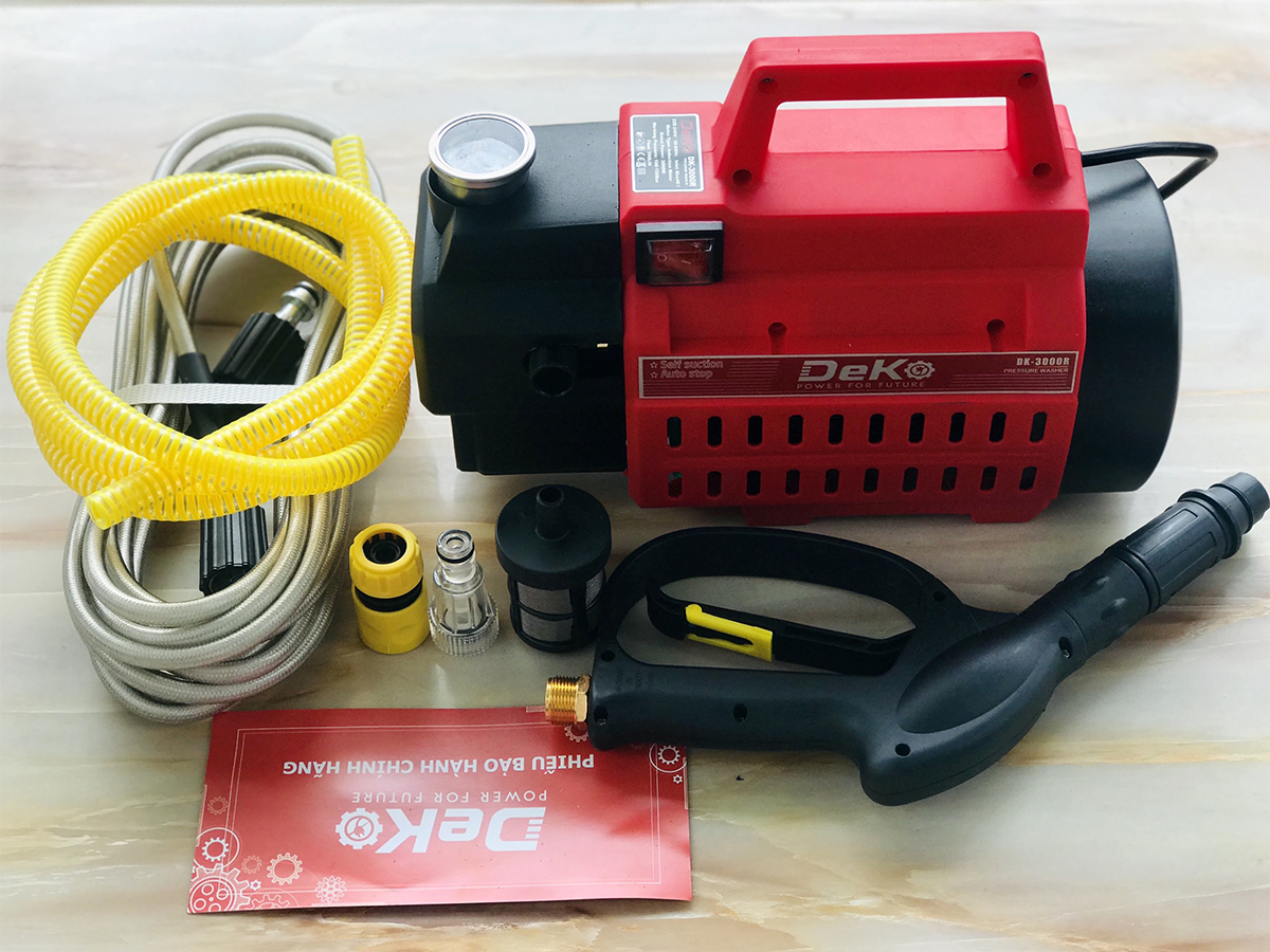 Máy rửa xe Deko DK-3000R (3.000W)
