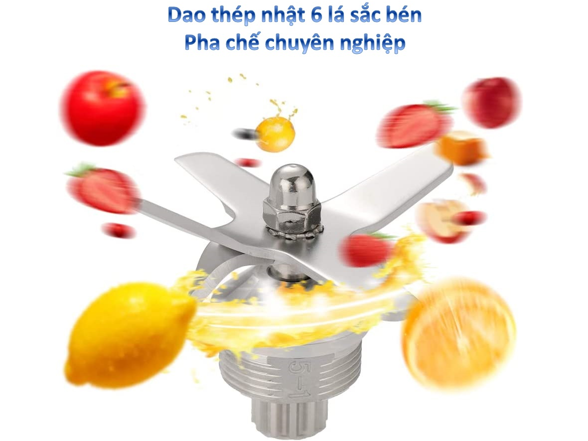 Máy xay sinh tố Glucklich GL-200D (2 lít)