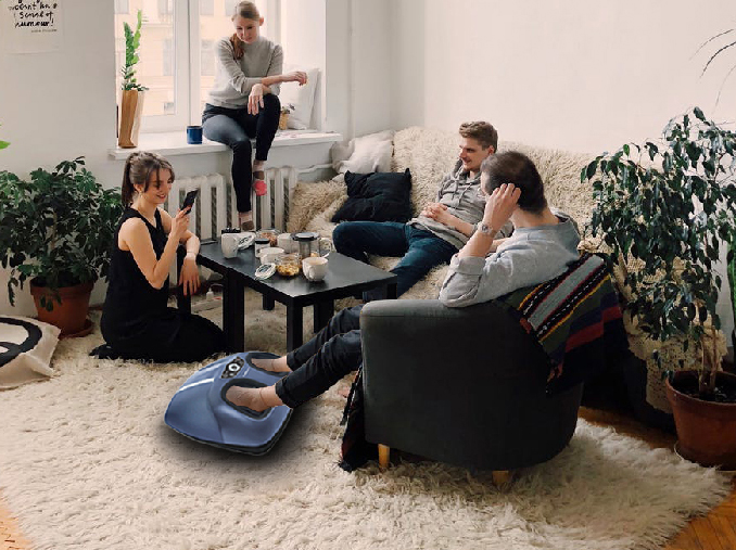 Máy massage chân Gintell G-BEETLE PRO