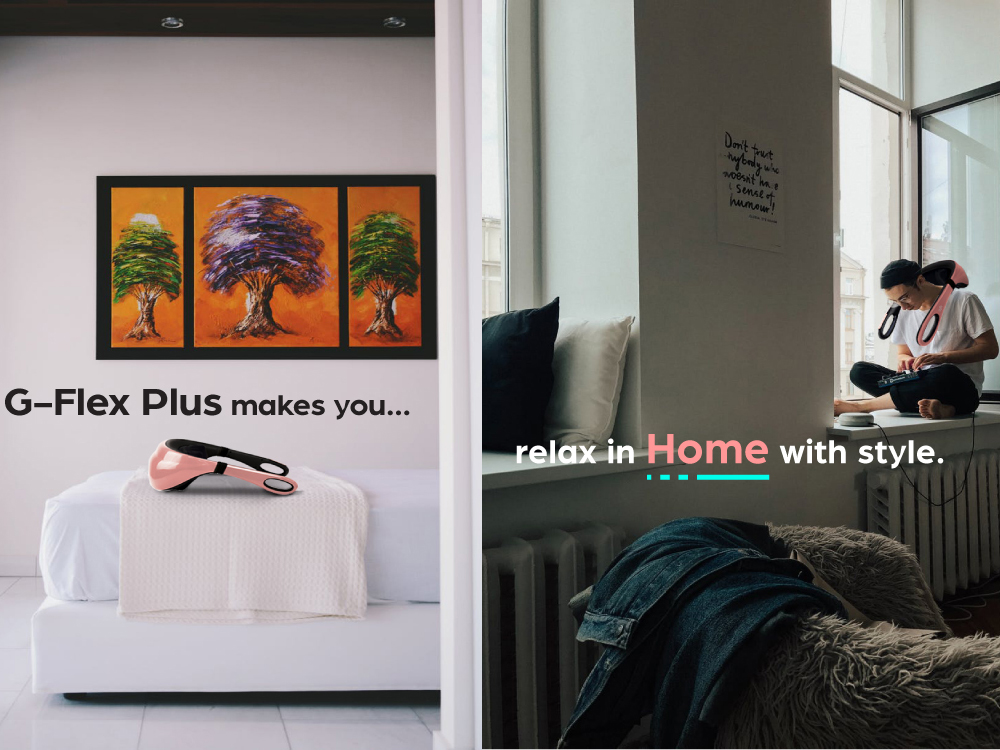 Máy massage vai, gáy Gintell G-FLEX PLUS