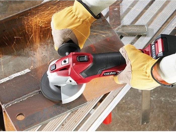 Thân máy mài góc pin 18V Ozito PXAGS-500 (chưa pin sạc)