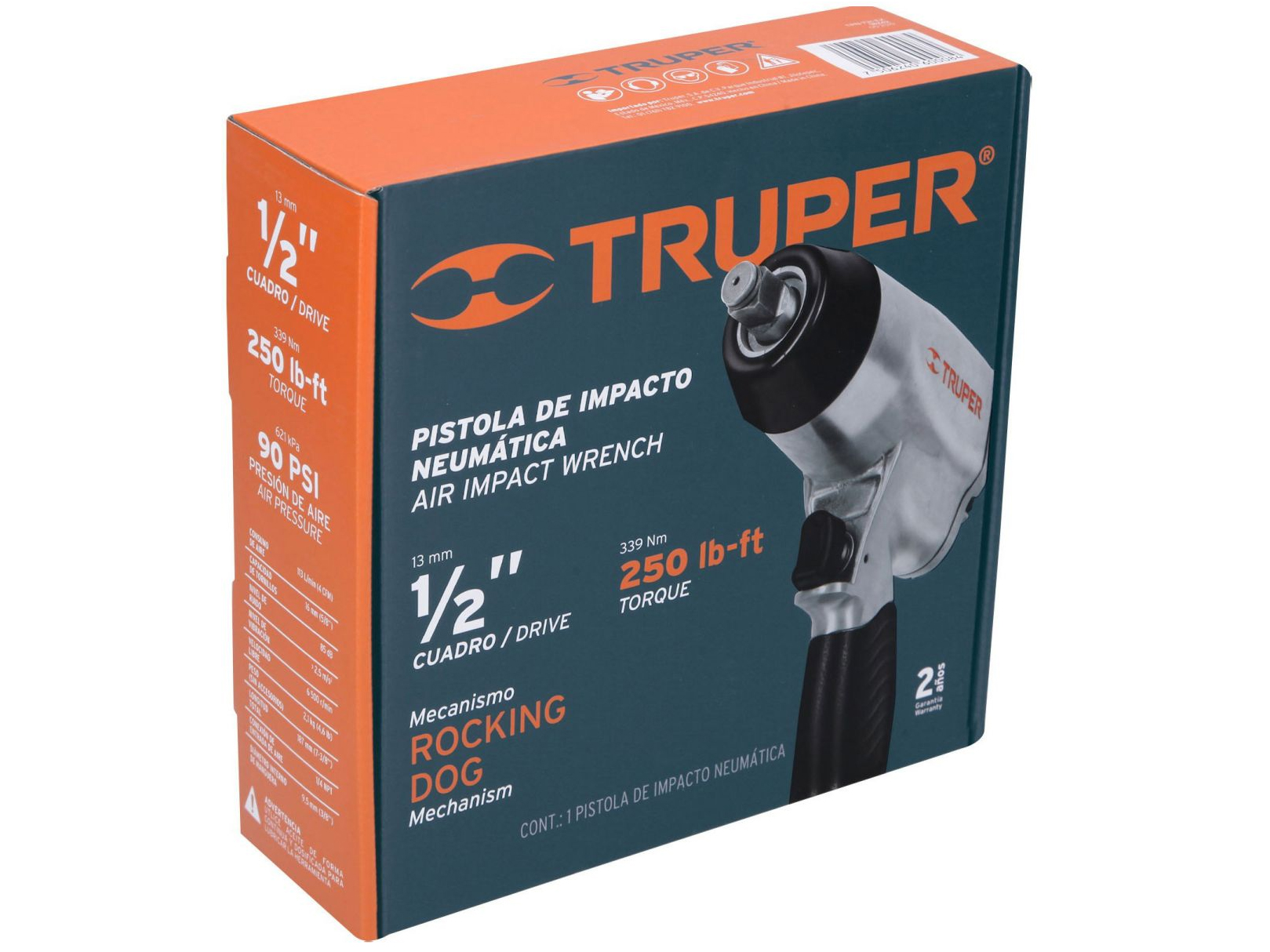 Máy siết bu lông dùng khí nén Truper 18242 (TPN-731-EX)