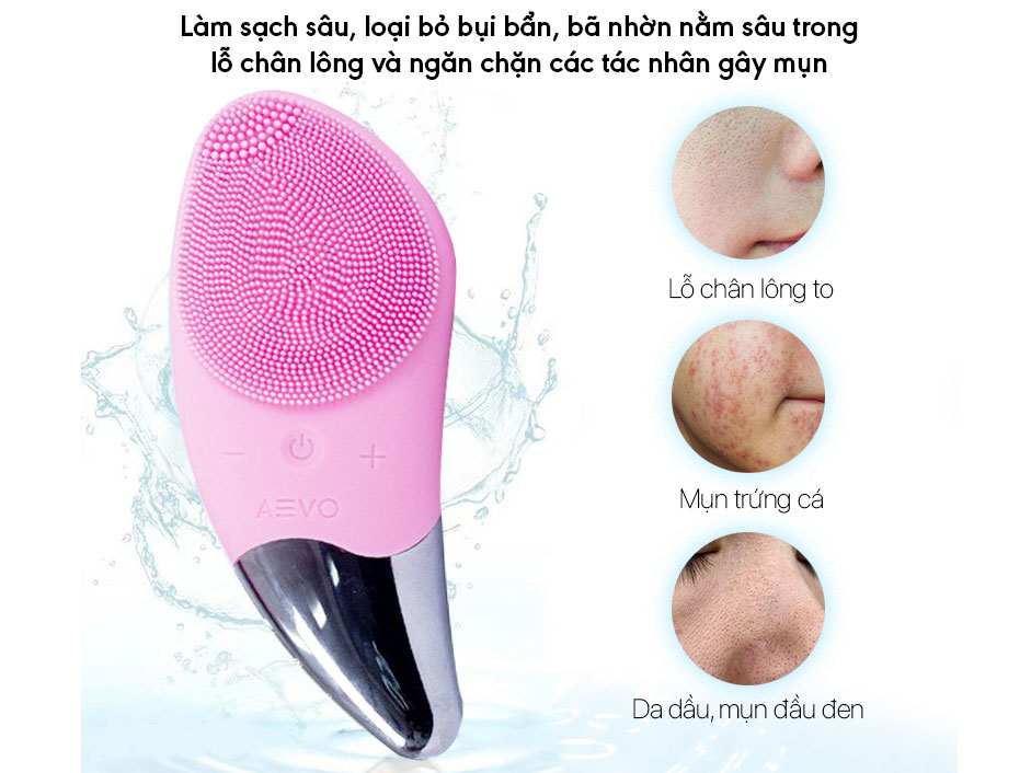 Máy rửa mặt AEVO Clean And Fresh tạo bọt tự động BR-020 (AE68-021P)