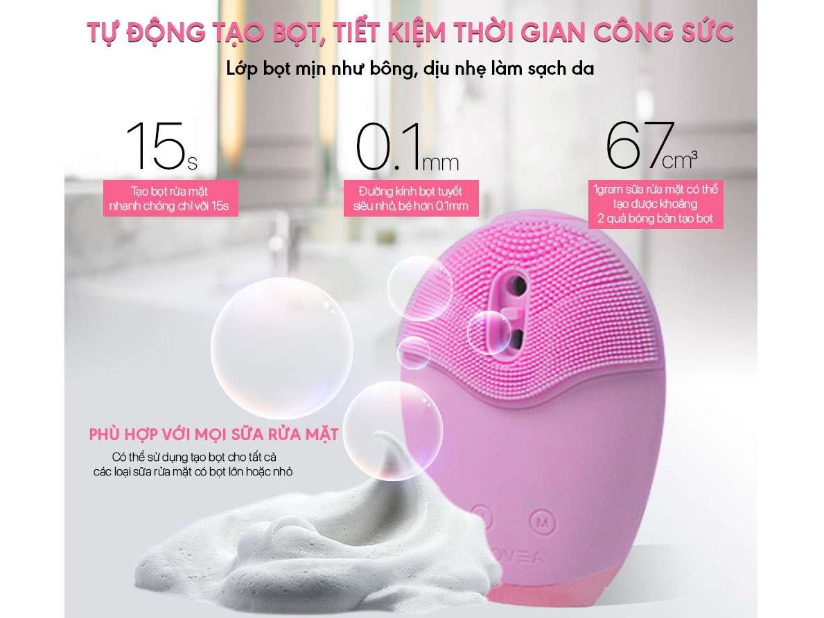 Máy rửa mặt AEVO Foam Cleanser tạo bọt tự động SG02 (AE68-022P)