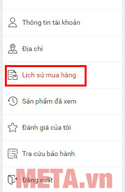 Cách hủy đơn hàng trên META trên máy tính