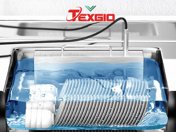 Máy rửa chén bát công nghiệp UltraSonic Texgio Luxury TGU-1800HD