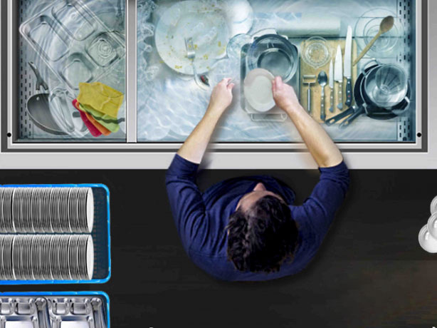 Máy rửa chén bát công nghiệp UltraSonic Texgio Luxury TGU-1800HD