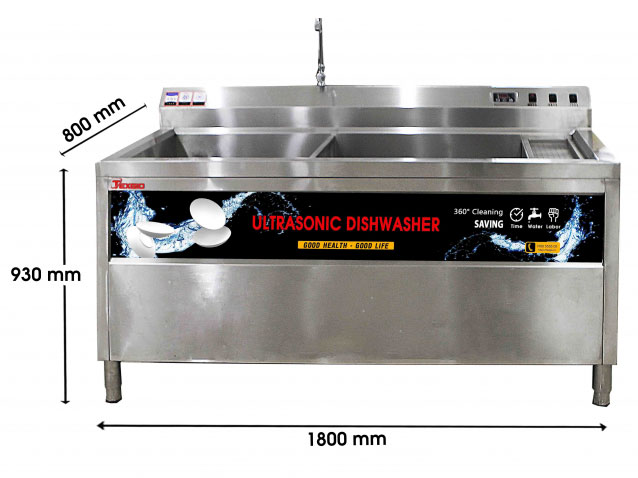 Máy rửa chén bát công nghiệp UltraSonic Texgio Luxury TGU-1800HD