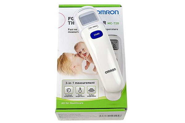 Nhiệt kế đo trán Omron MC-720