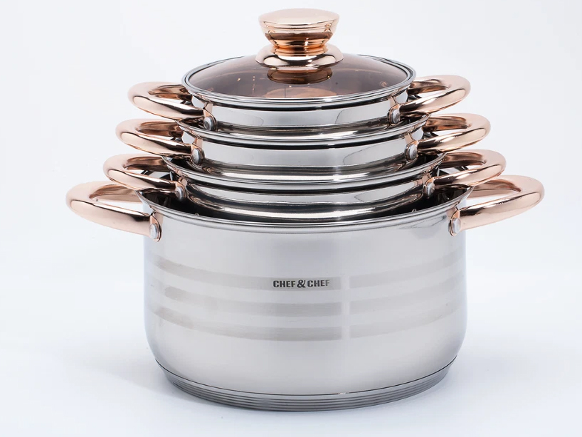 Bộ nồi Đức 6 món Chef Chef 6688