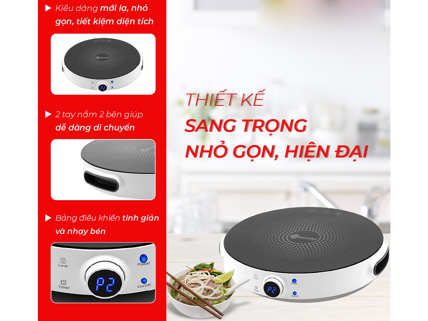 Bếp từ Chef Chef CC-GK13D
