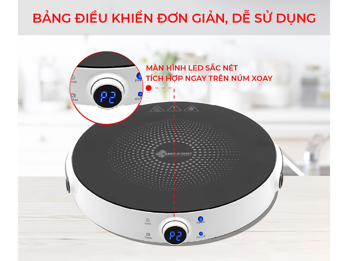 Bếp từ Chef Chef CC-GK13D