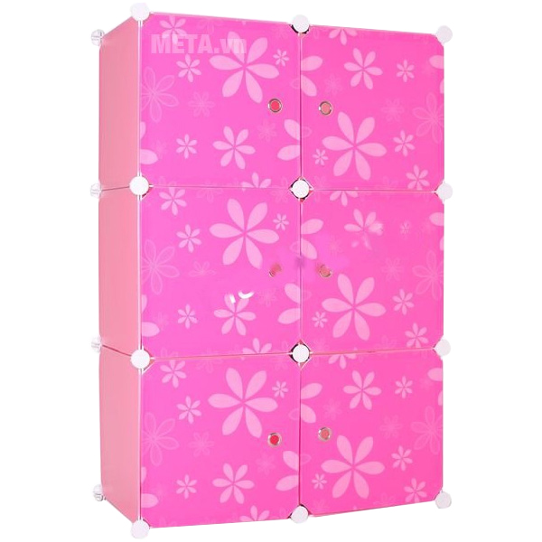 Tủ nhựa lắp ghép 6 ngăn Thanh Long TN01