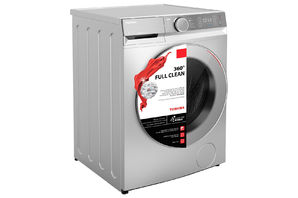 Máy giặt lồng ngang Toshiba Inverter 8.5kg TW-BK95G4V(WS)