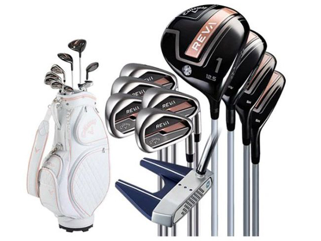 Bộ gậy golf fullset Callaway REVA Lady (9 gậy túi )