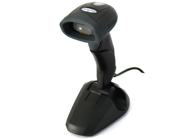 Máy quét mã vạch KingPos SI-2500 (1D và 2D có dây)