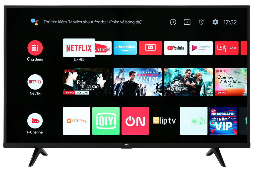 TCL Android Tivi 4K 43 inch 43P618 - META.vn TCL Android Tivi 4K 43 inch 43P618 - META.vn