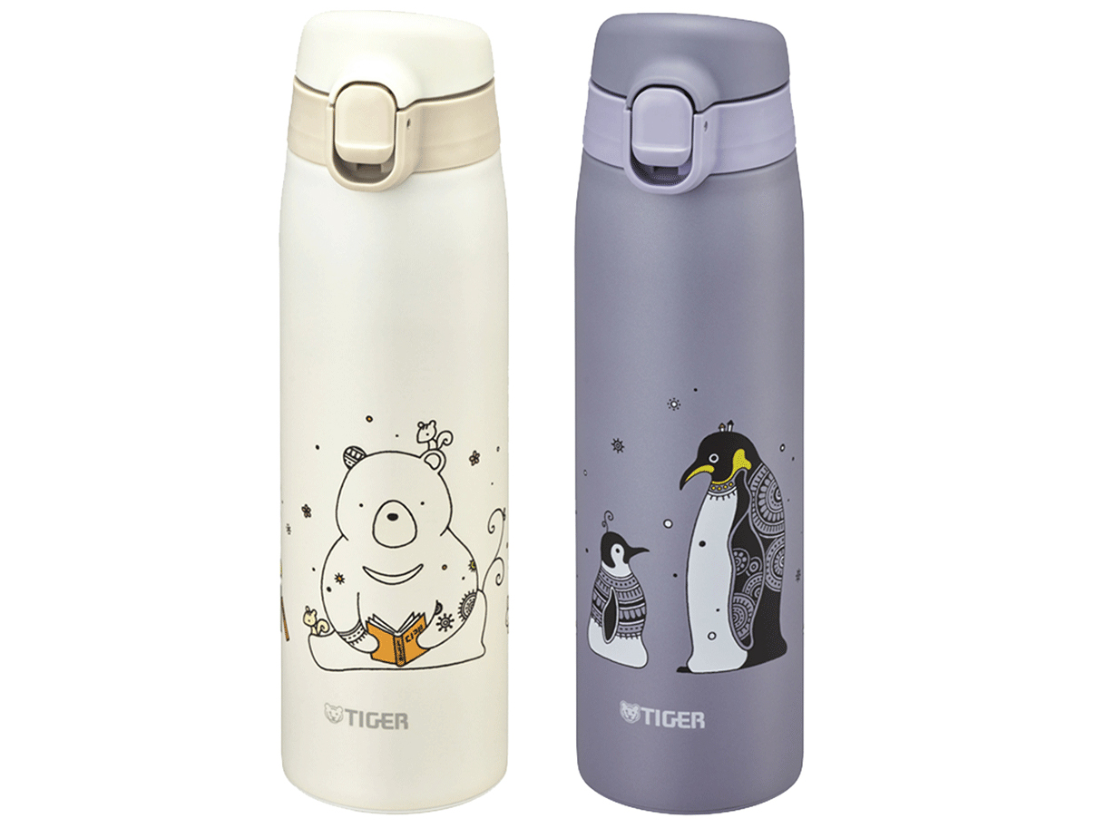 Bình lưỡng tính Tiger nắp bật dành cho bé MCT-A050