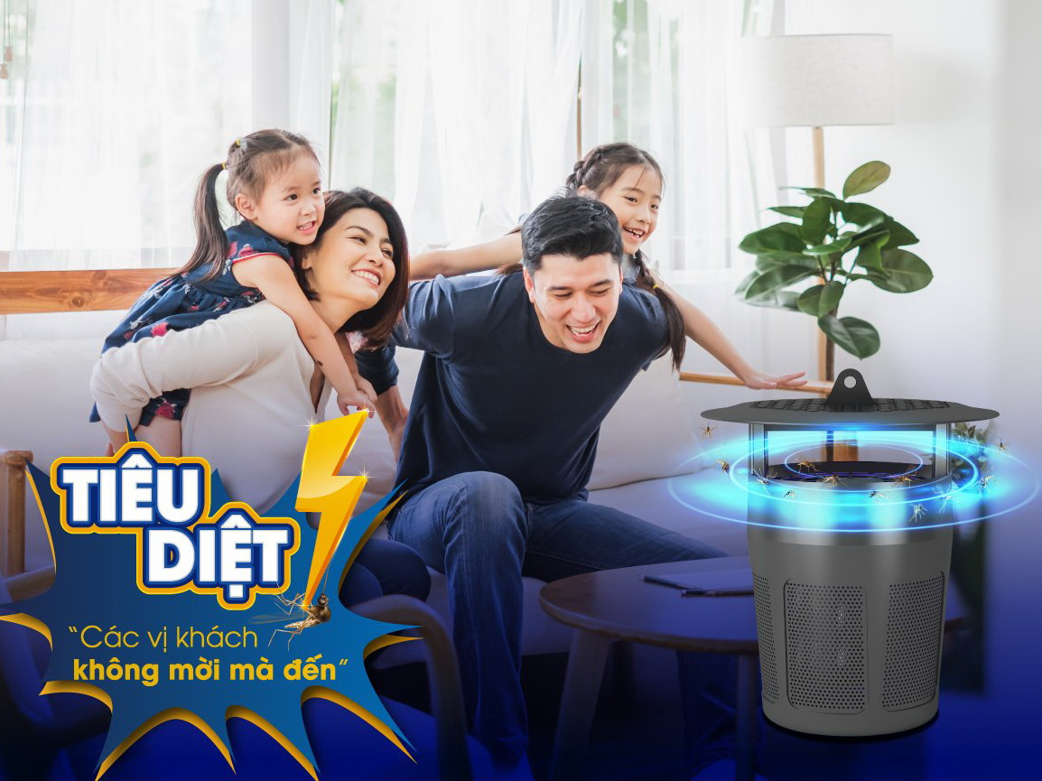 Đèn bắt muỗi Rạng Đông DBM01 5W
