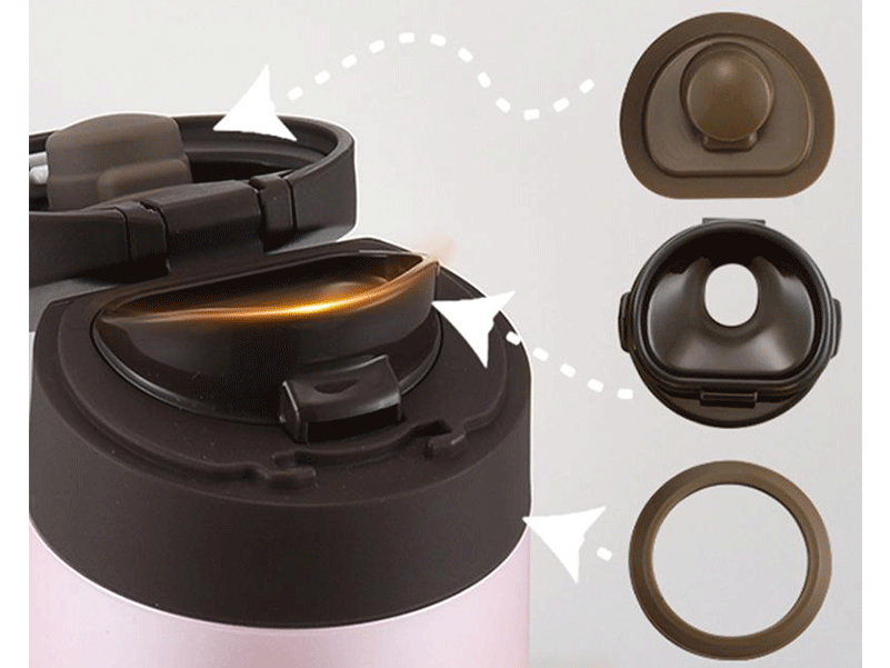 Bình lưỡng tính Tiger nắp bật MJE-A048