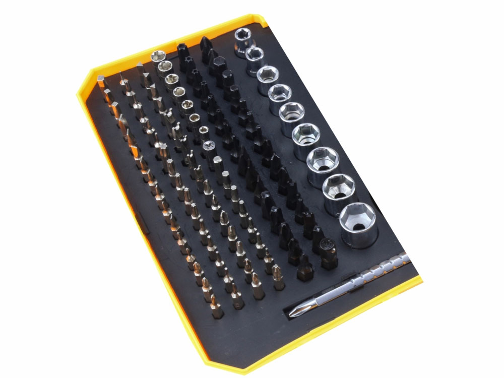 Bộ tuốc nơ vít đa năng 113 chi tiết Kingblue KV8-113