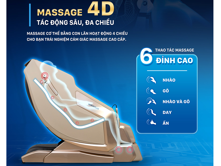 Ghế massage Daikiosan DKGM-30002