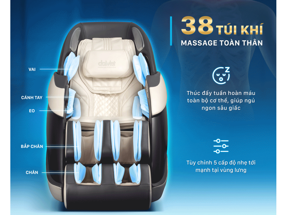 Ghế massage Daikiosan DKGM-30003