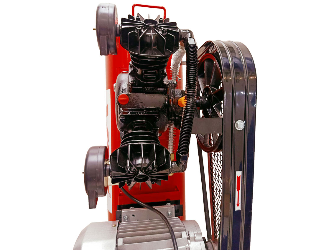 Máy nén khí có dầu 2 đầu bơm tua nhanh VAC VA11109 - 70 lít