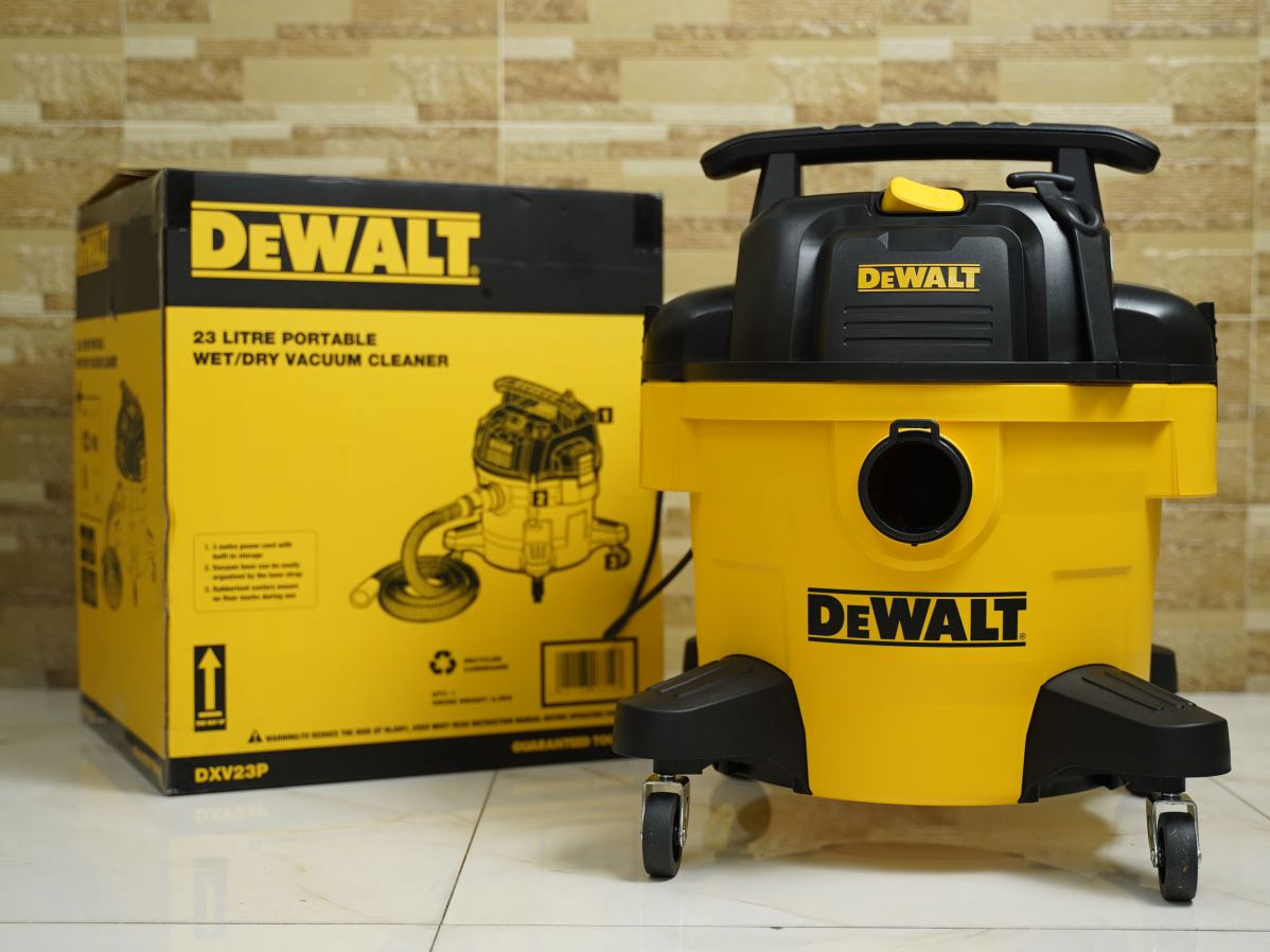 Máy hút bụi 3 chức năng ướt/khô/thổi Dewalt DXV23P - 23 lít