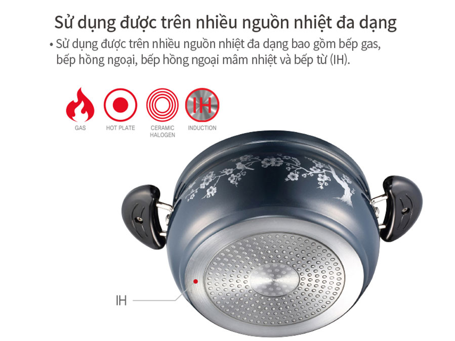 Nồi hầm nhôm PoongNyun FMPT-28CH(IH)