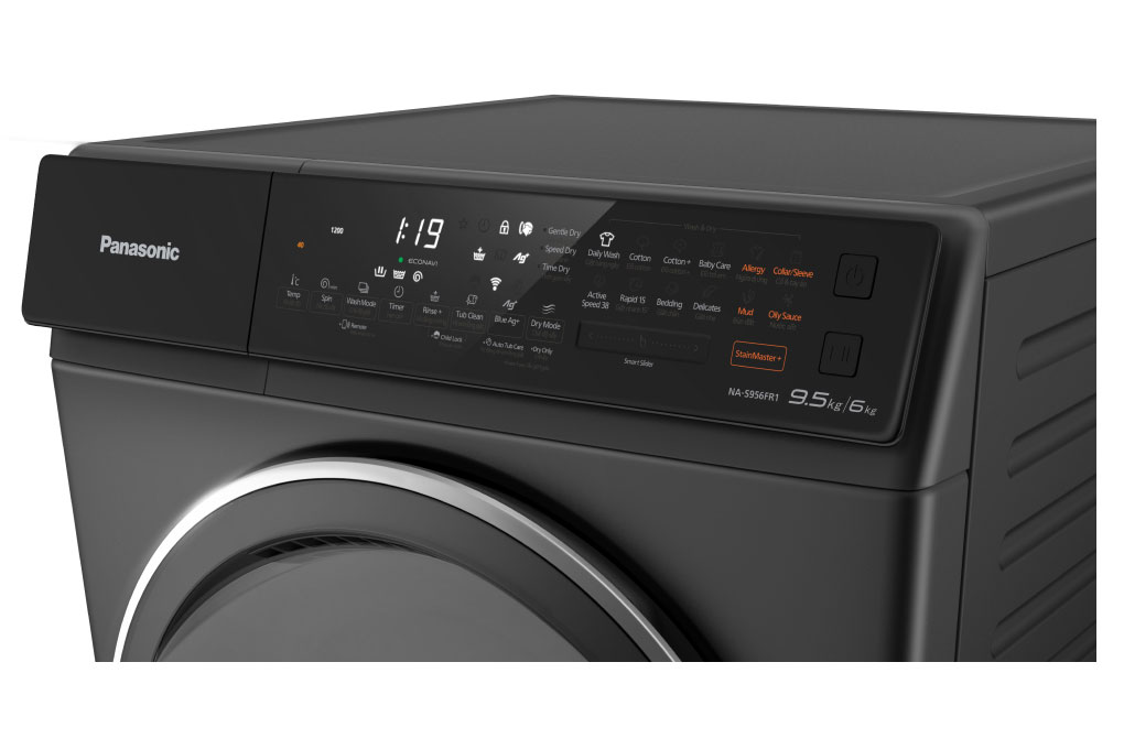 Máy giặt sấy Panasonic Inverter 9.5kg NA-S956FR1BV