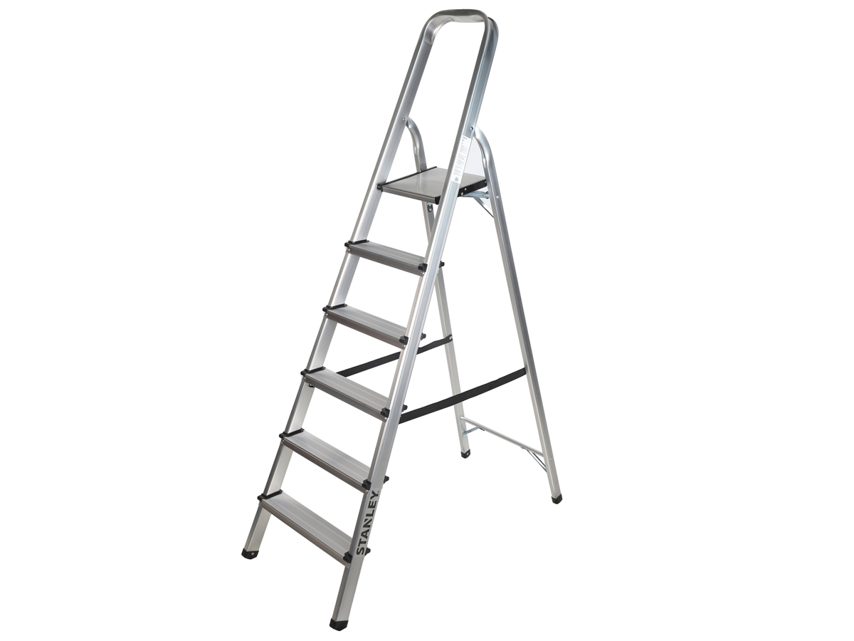 Thang xếp nhôm 6 bậc Stanley SXLDAL-006