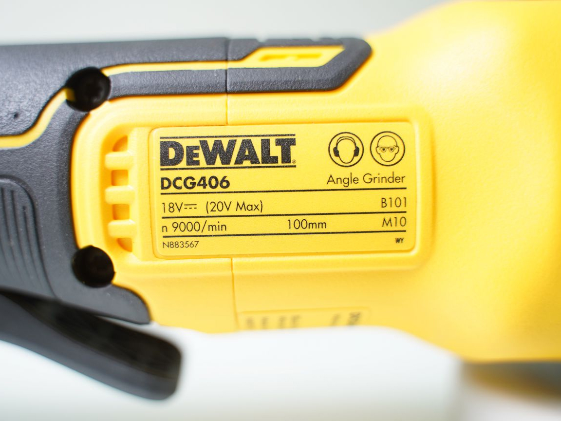 Máy mài góc dùng pin 20V/BL Dewalt DCG406N-B1 (chưa pin, sạc)