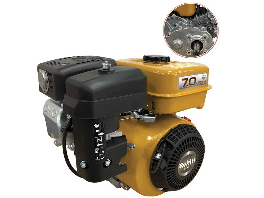Động cơ nổ Robin EX21C (7HP, tua chậm)