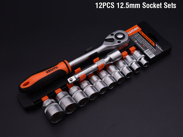 Bộ khẩu tay vặn 1/2 Harden 510016 (12 chi tiết)