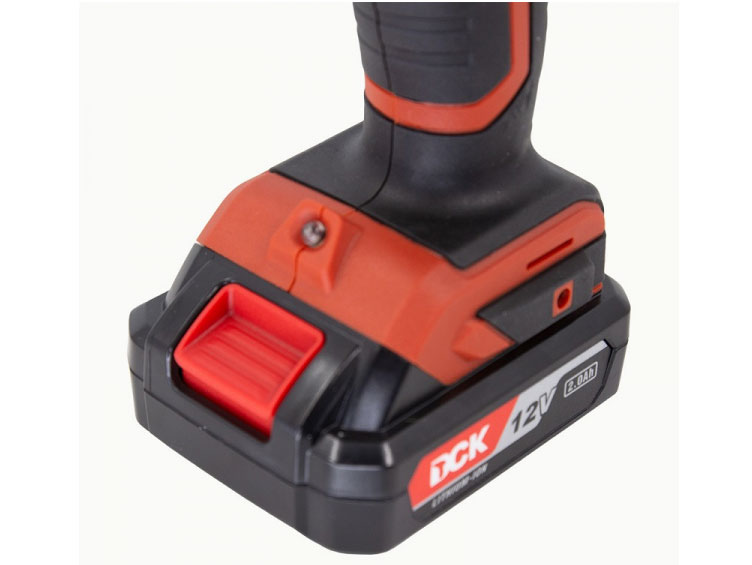 Máy khoan bắt vít DCK KDJZ20-10EM (12V x 2 2.0AH)