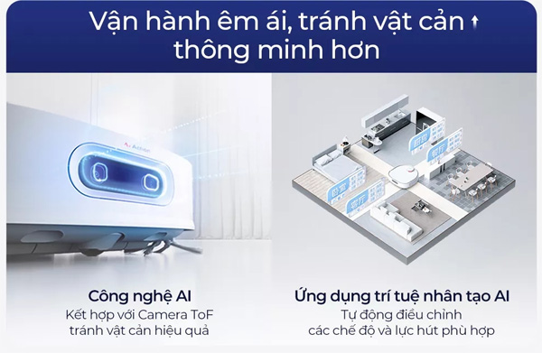 Robot hút bụi lau nhà Xiaomi Dreame Bot W10 Pro - META.vn