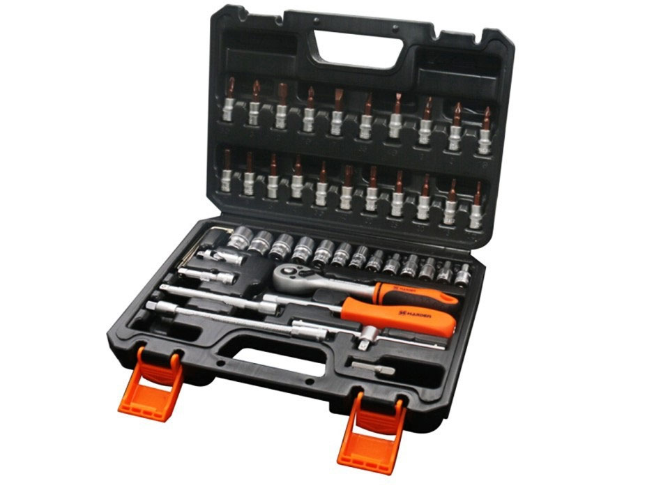 Bộ khẩu tay vặn 46 chi tiết Harden 510346