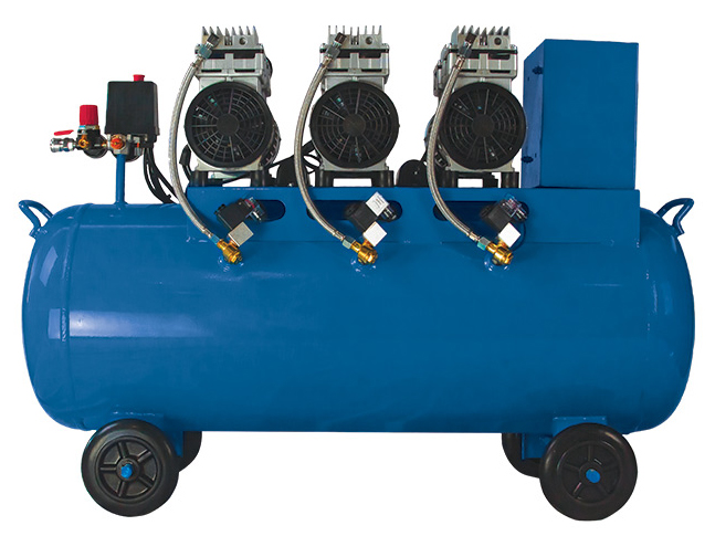 Máy nén khí không dầu Hyundai AH3-1100 - 100 lít