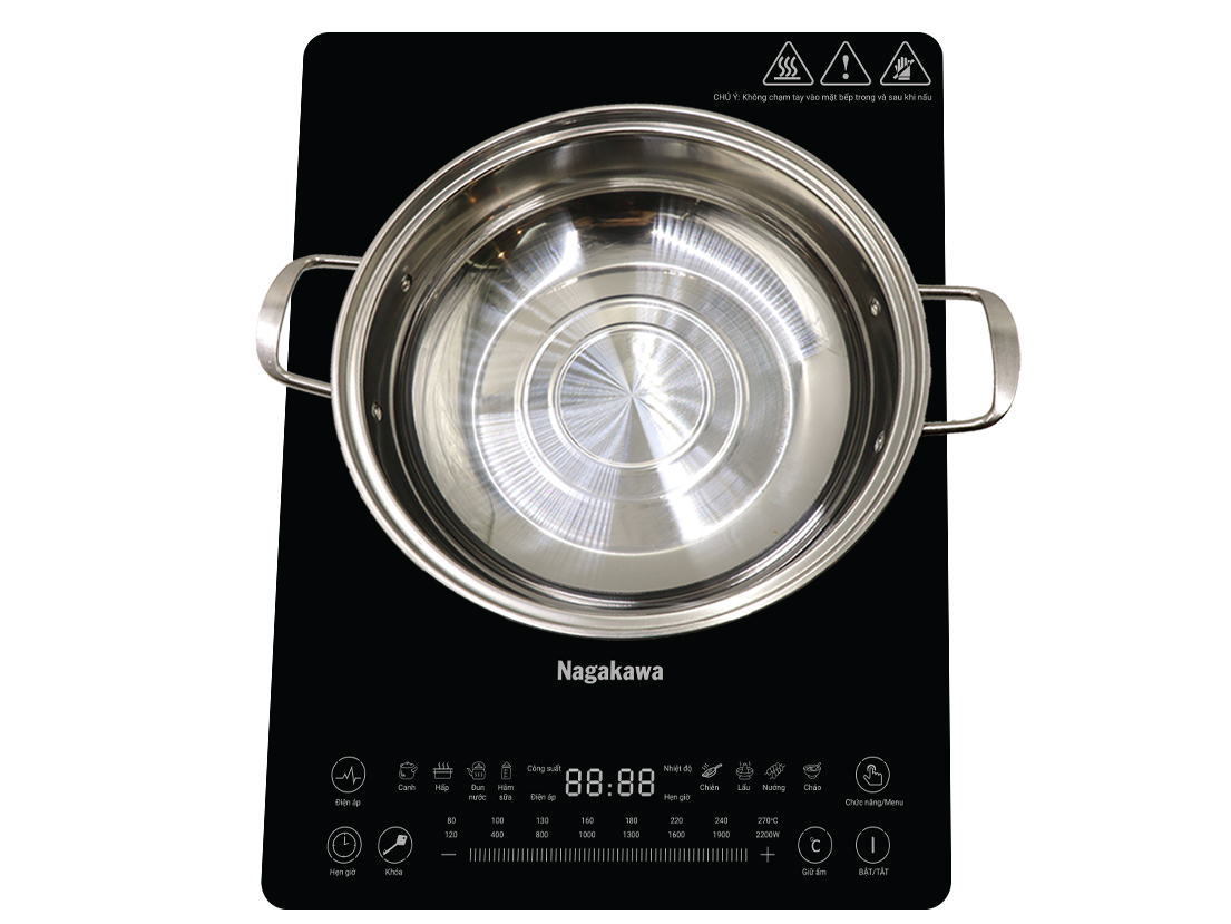 Bếp từ cảm ứng Nagakawa NAG0713 (2.200W)
