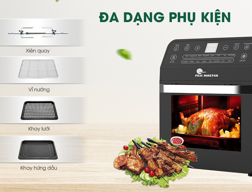 Nồi chiên chân không Fuji Master FJM-2033 12 lít