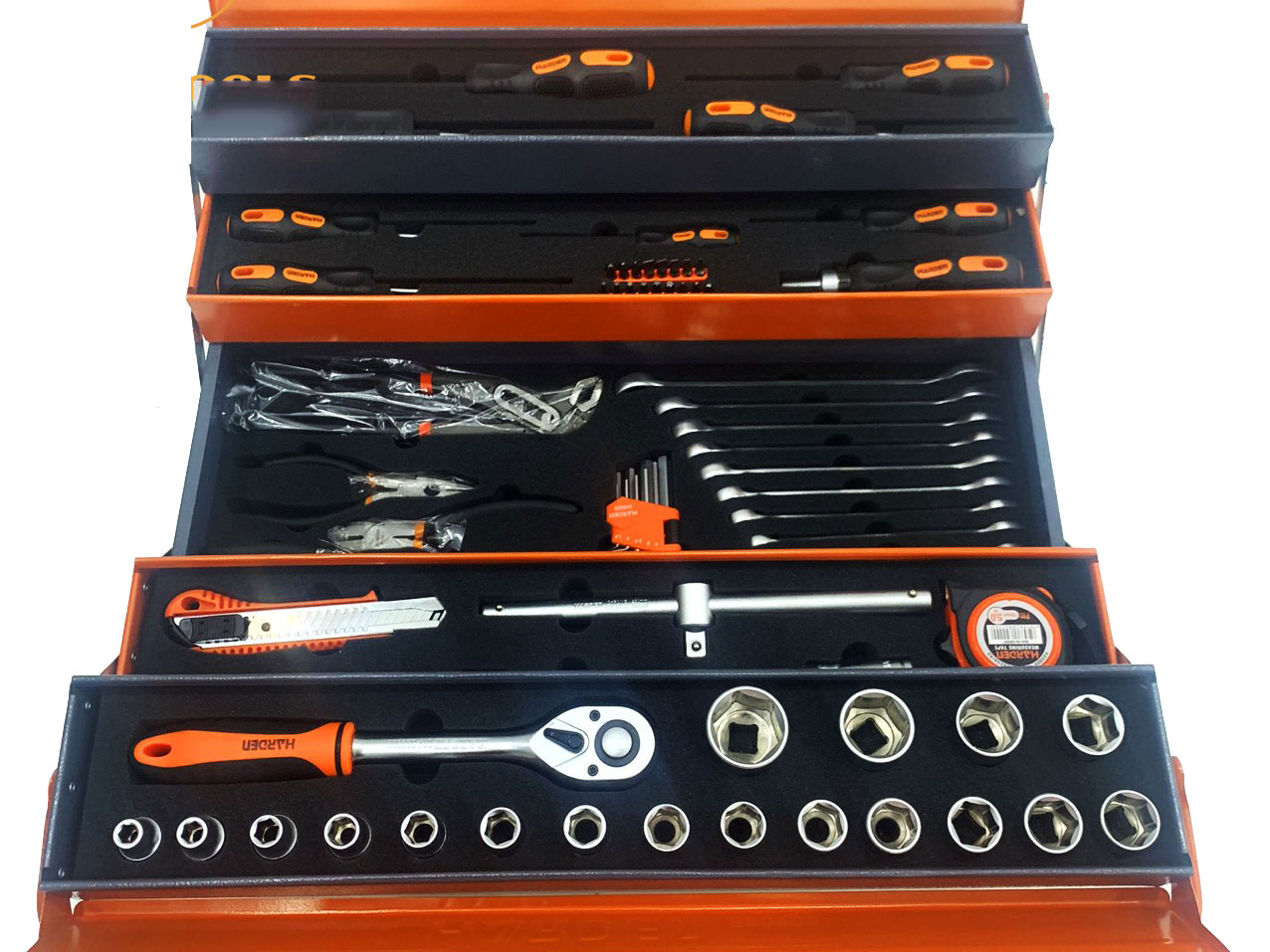 Bộ dụng cụ 77 chi tiết Harden 510777