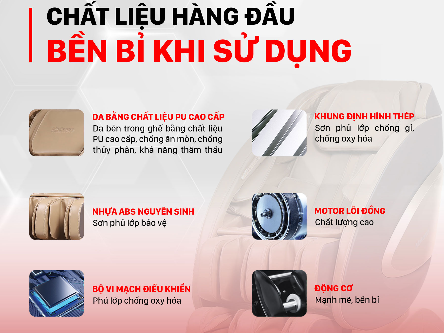 Ghế massage Makano DVGM-20001