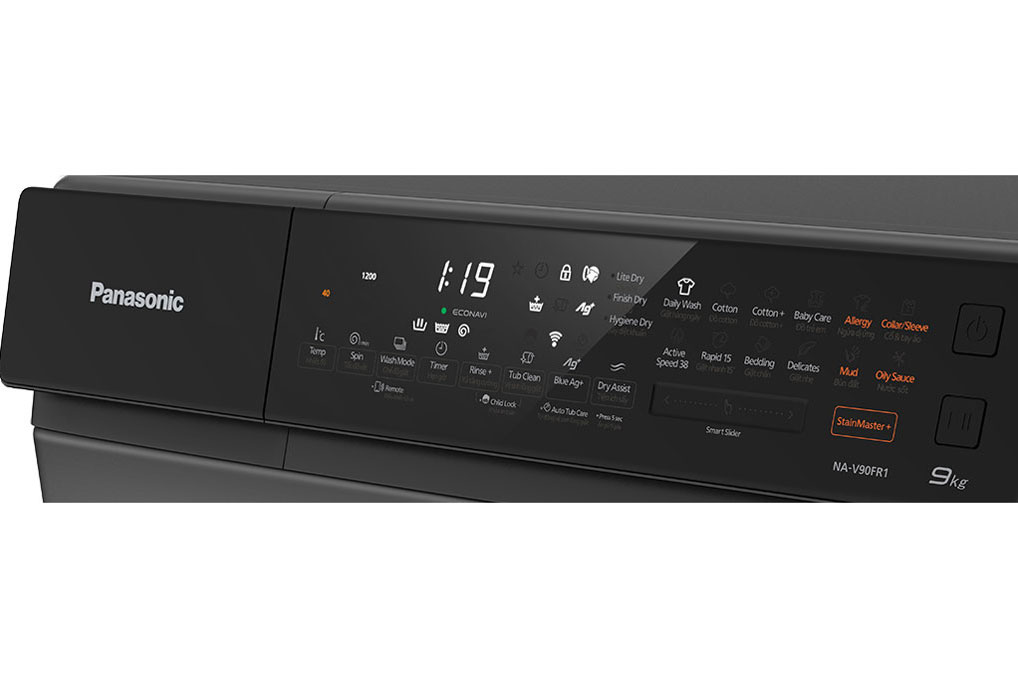 Máy giặt Panasonic Inverter 9kg NA-V90FR1BVT lồng ngang