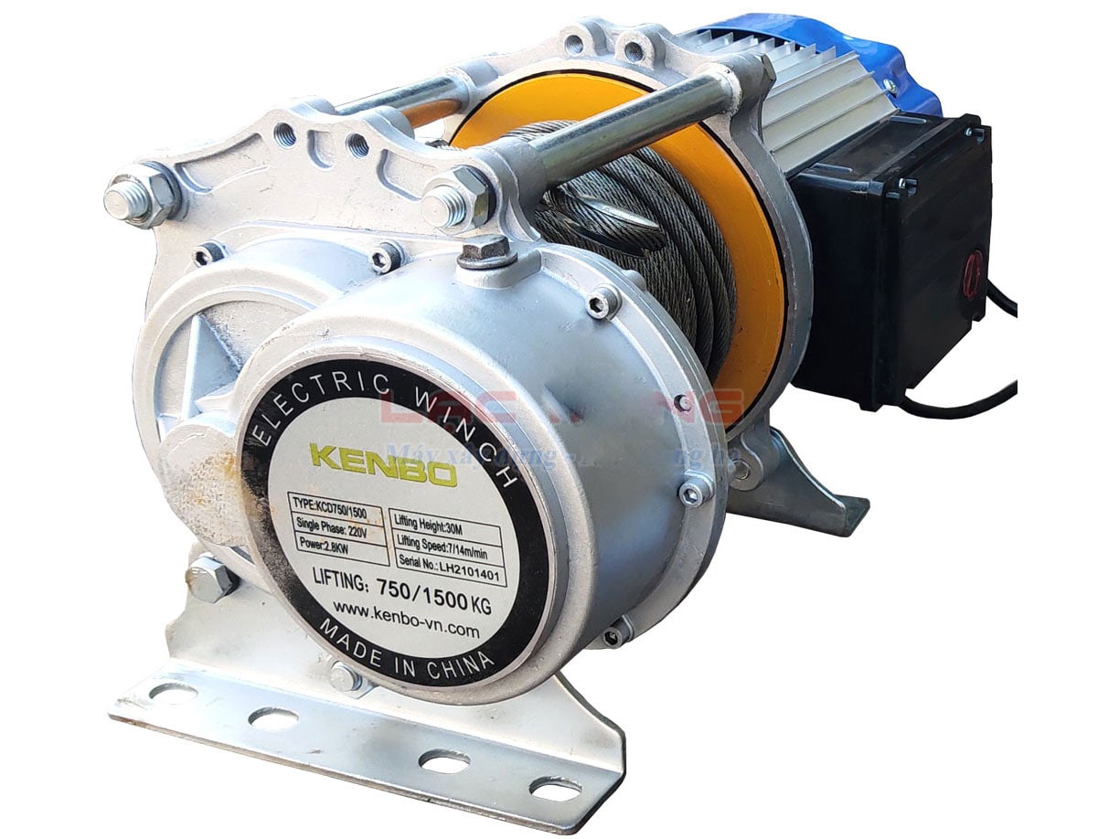 Tời đa năng Kenbo KCD750/1500-100m 220V