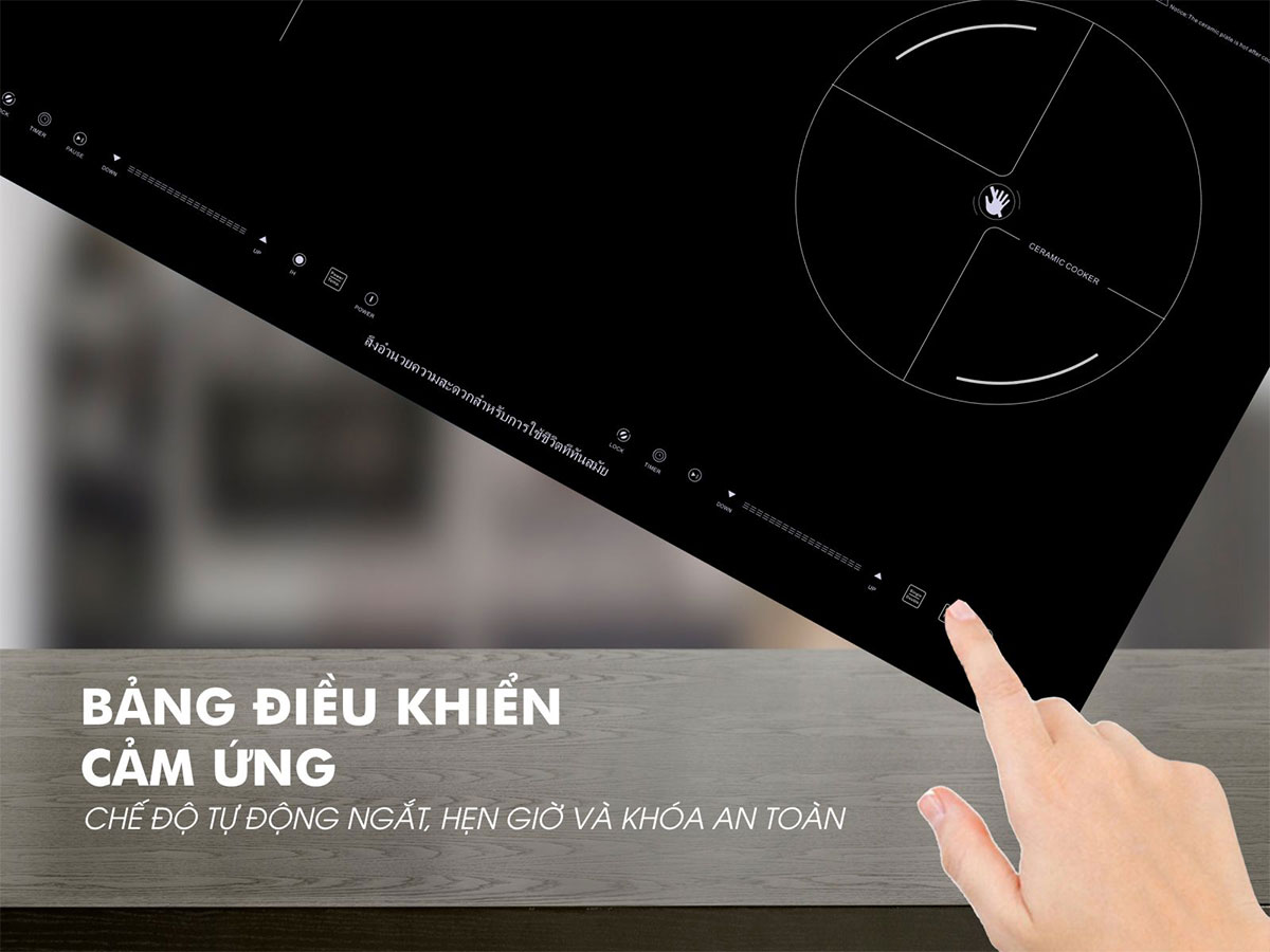 Bếp đôi từ hồng ngoại Panworld PW-1924