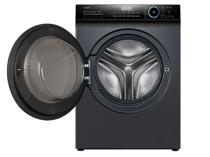 Máy giặt Aqua Inverter 10kg AQD-D1003G.BK lồng ngang