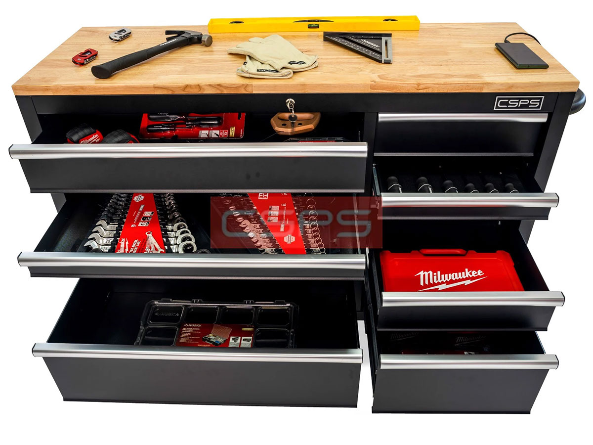 Tủ dụng cụ CSPS 132cm - 10 hộc kéo