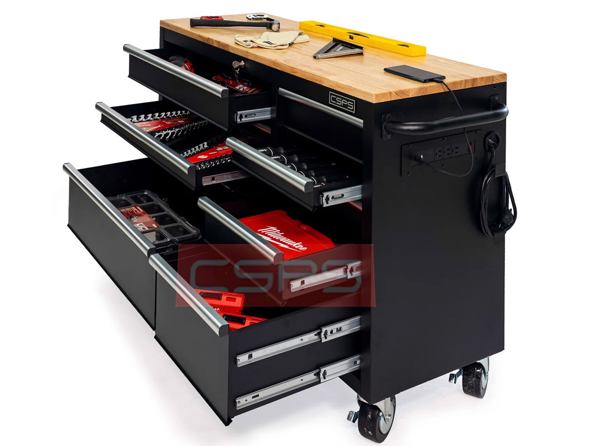 Tủ dụng cụ CSPS 132cm - 10 hộc kéo